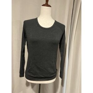 Marine Layer Women's Sweatshirt With Belly Pocket Charcoal‎ Color Xs